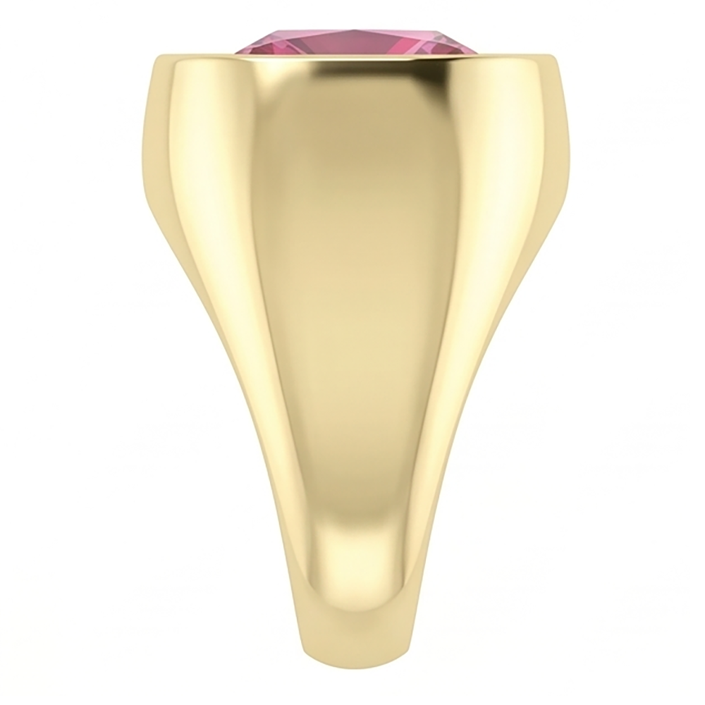 Rosso Rubino Anello Con Sigillo