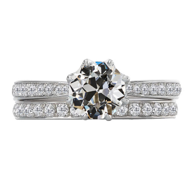 Brillante Anello di Proposta 3,50 carati Oro Bianco 14K – vista principale