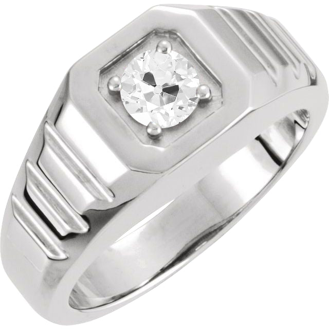 Raffinato Diamante Fine Anello Solitario 2 carati – vista principale