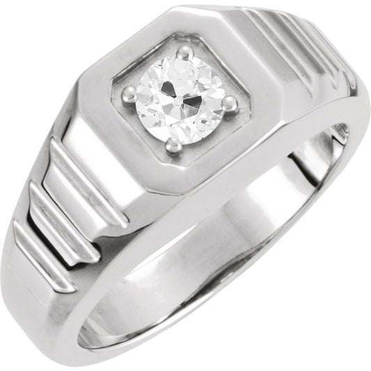 Raffinato Diamante Fine Anello Solitario 2 carati – vista principale