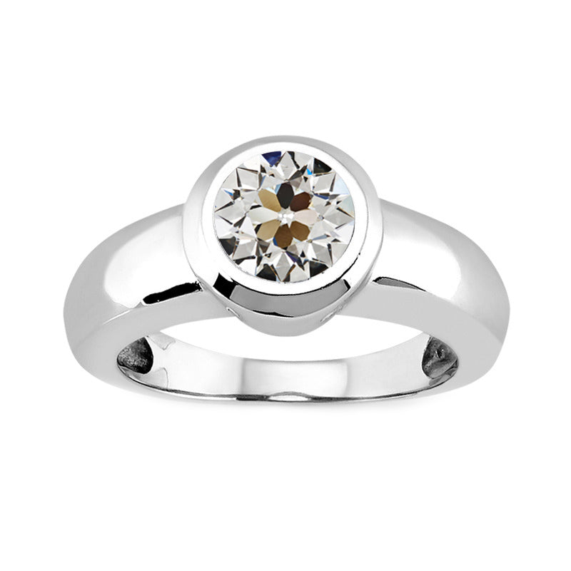 Diamante Fine Anello Solitario – vista principale
