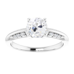 Di lusso Anello Anniversario Brillante Anello Solitario con