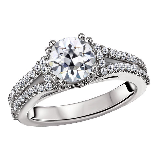 Brillante Anniversary Ring 4,50-carati Oro Bianco 14K – vista principale