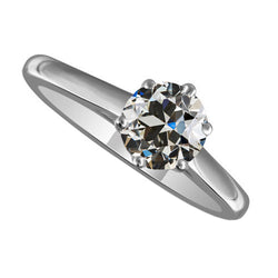Diamante Fine Anello Solitario 2 carati G/VS1 – Oro 14 Carati