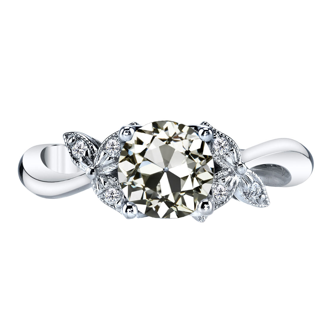 Diamante Fine Anello di Fidanzamento – vista principale