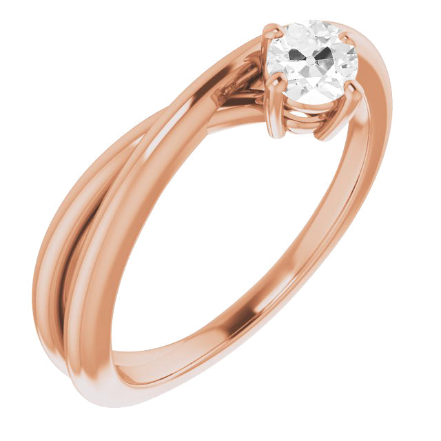 Diamante Anello Monopietra – vista principale