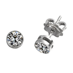 Luminoso Orecchini a Lobo – Diamante Fine 1,50 carati