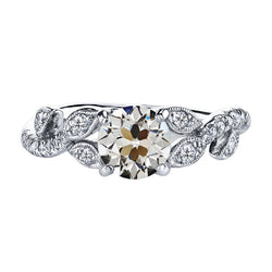 Luminoso Anello Nuziale – Diamante Fine 3 carati | HarryChadEnt