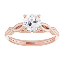 Brillante Anello Solitario fatto a mano 2 carati | HarryChadEnt
