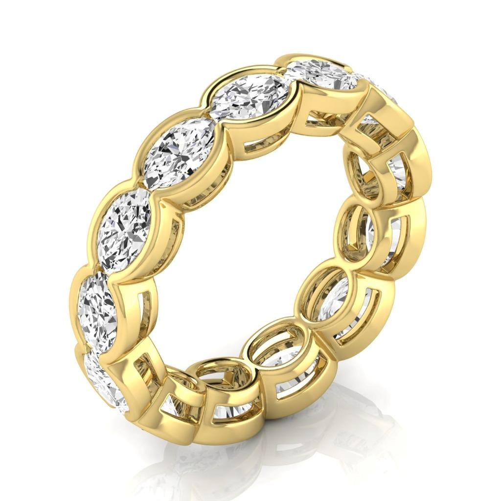 Brillante Eternity Band 4,29-carati Oro 14 Carati Giallo – vista principale