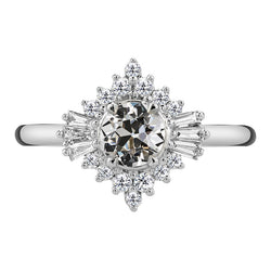 Premium Anello Halo con Diamante Fine Anello Anniversario – 1,50
