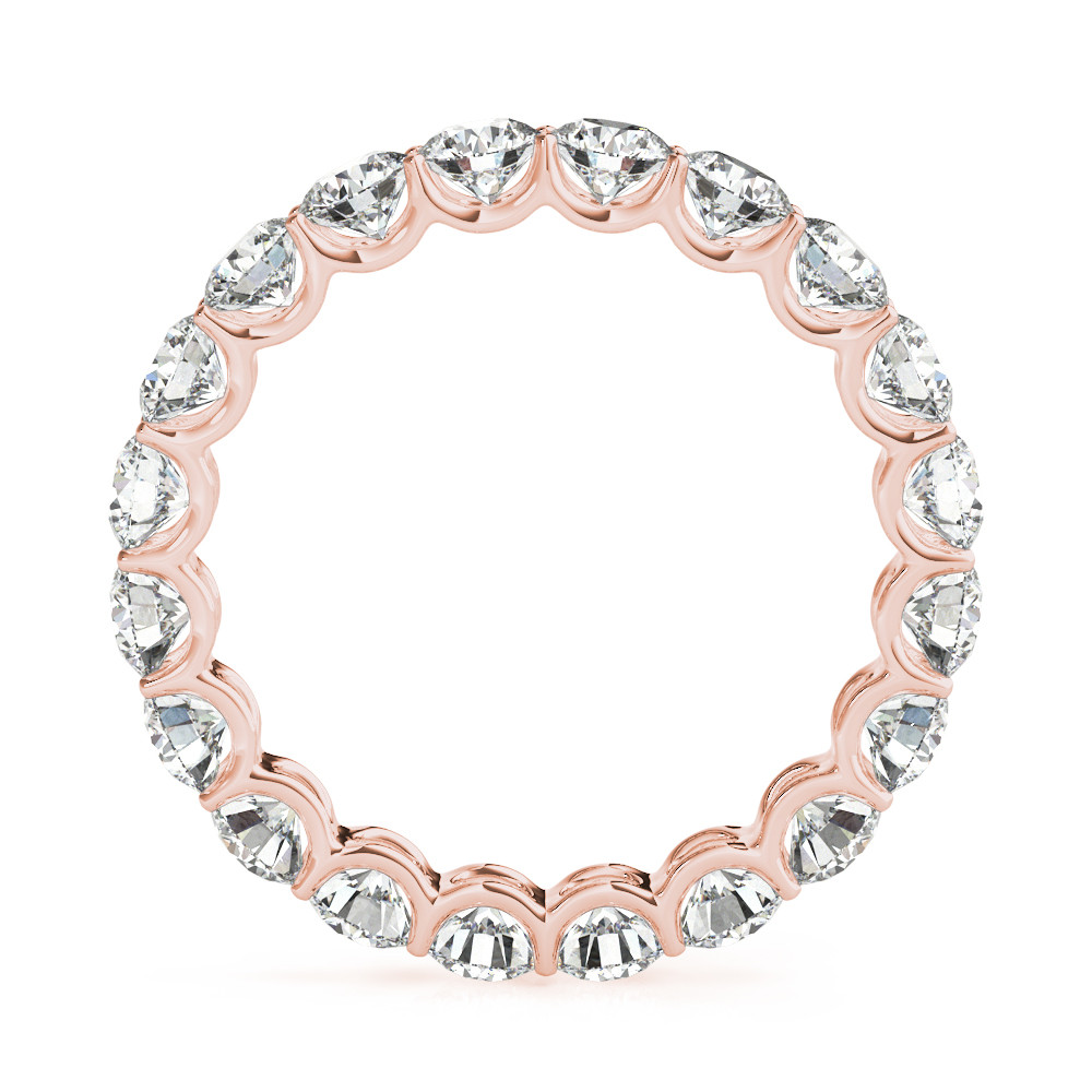 Di lusso Eternity Band 0,15 carati – vista frontale