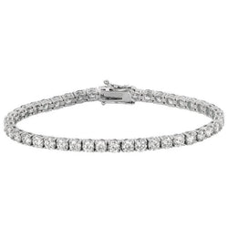 Brillante Bracciale a Catena 9 carati F/VS1 – Oro Rosa 14K