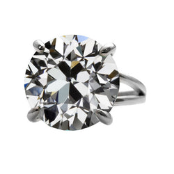 Diamante Fine Anello Monopietra 5,50 carati G/VS1 – Oro 14