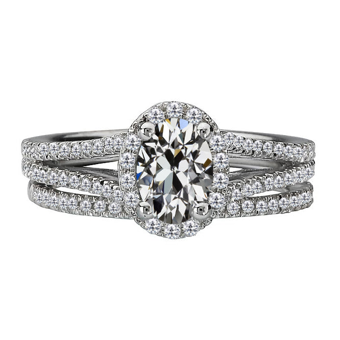 Scintillante Diamante Anello di Proposta 3 carati – vista principale