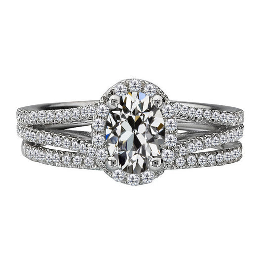 Scintillante Diamante Anello di Proposta 3 carati – vista principale