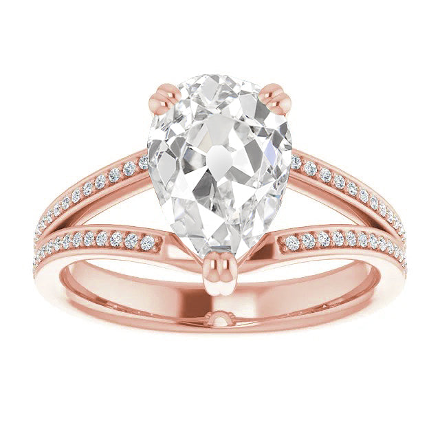 Diamante Fine Anello Nuziale – vista principale