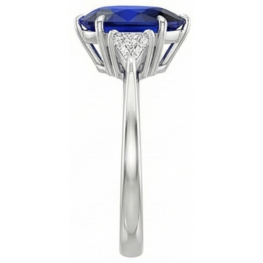 Scuro Blu Zaffiro Anello