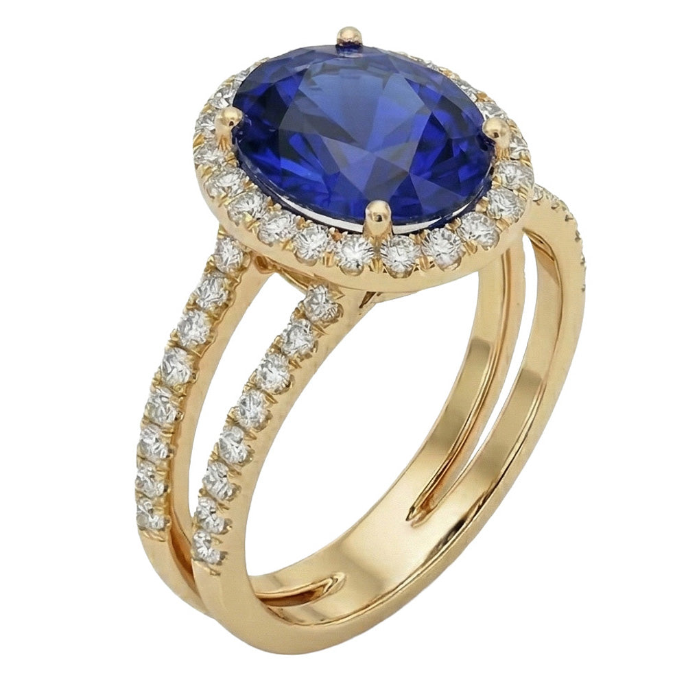 vero round diamante 7carati anello dettaglio ravvicinato