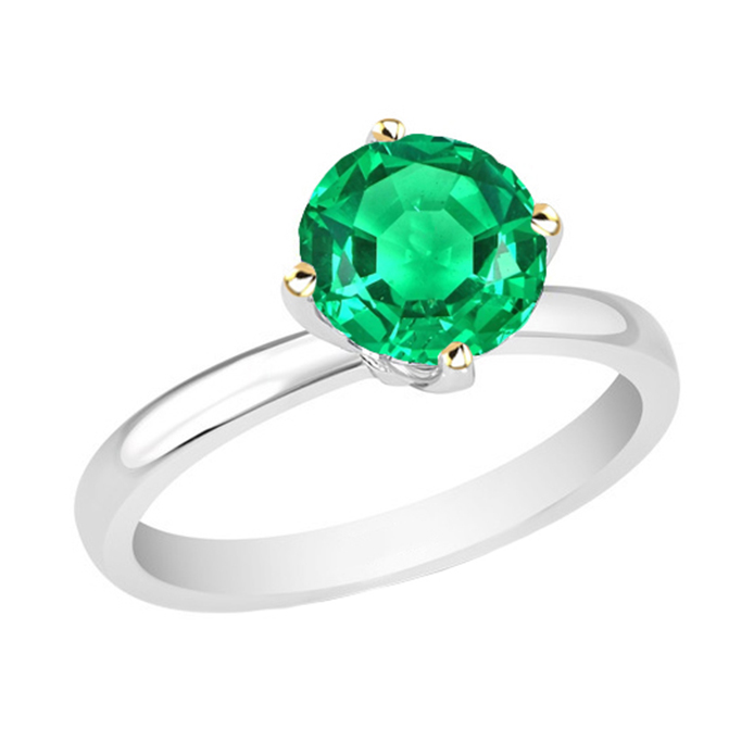 Su misura Anello con Pietra Preziosa 3 carati – vista principale