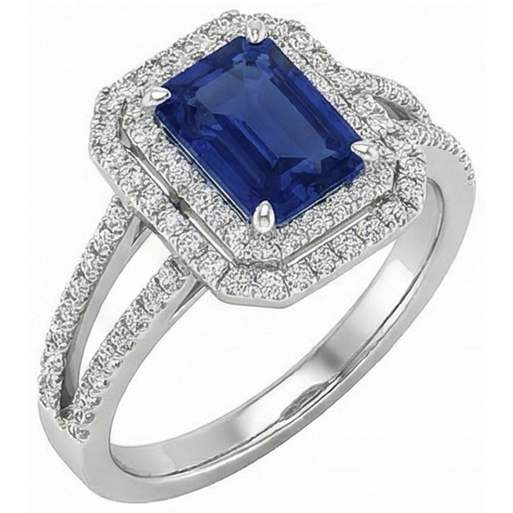 vero round diamante 3carati anello angolo laterale