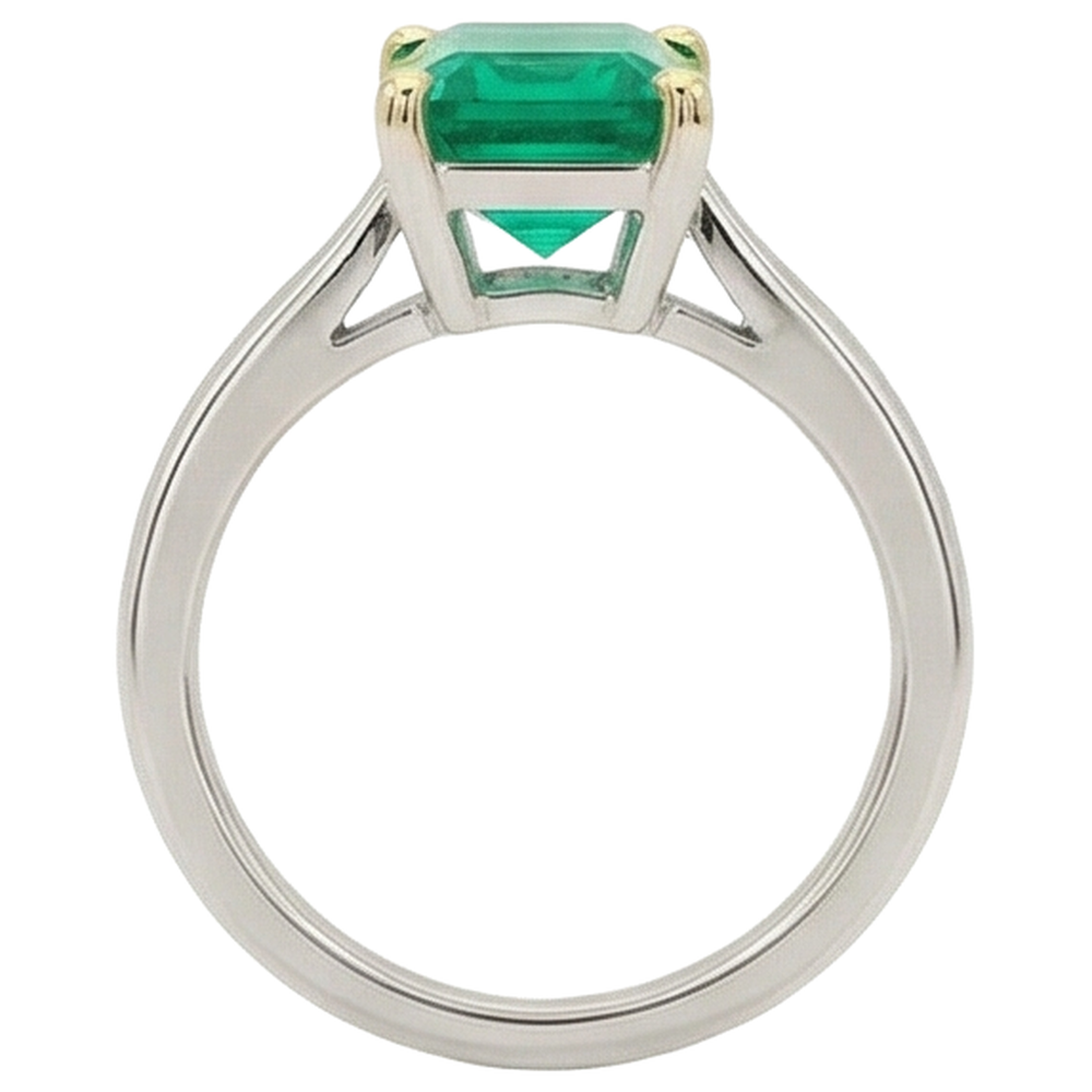 Elegante Anello con Gemma 2,50 carati – vista posteriore