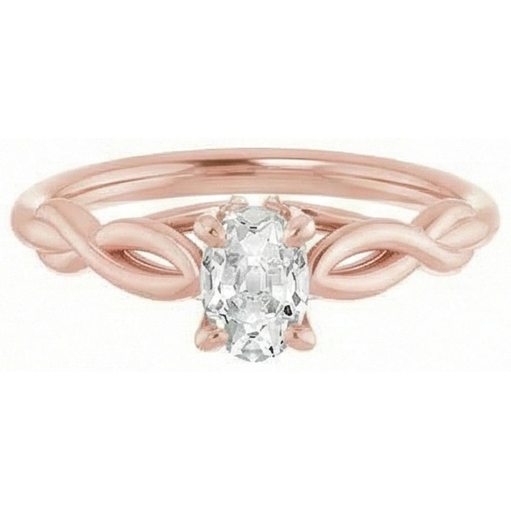 Diamante Fine Anello Solitario – vista angolare