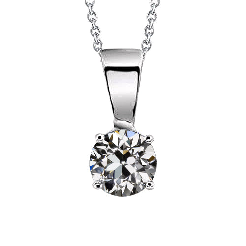 Luminoso Brillante Pendente 1,50 carati – vista principale