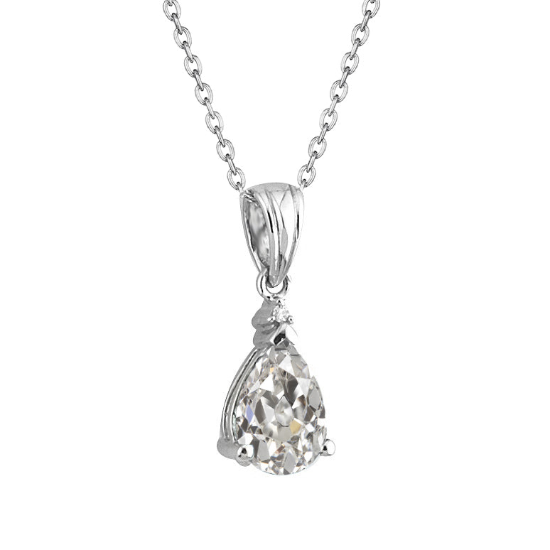 Diamante Fine Pendente a Goccia – vista principale