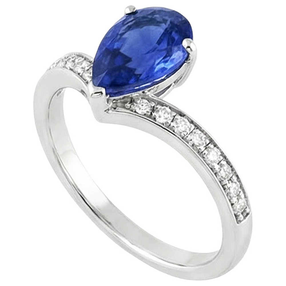 vero round diamante 5carati anello dettaglio ravvicinato
