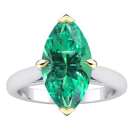 Brillante Anello con Pietra Preziosa 3 carati – vista principale