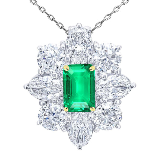 Luminoso Collana Pendente 4,50 carati – vista principale