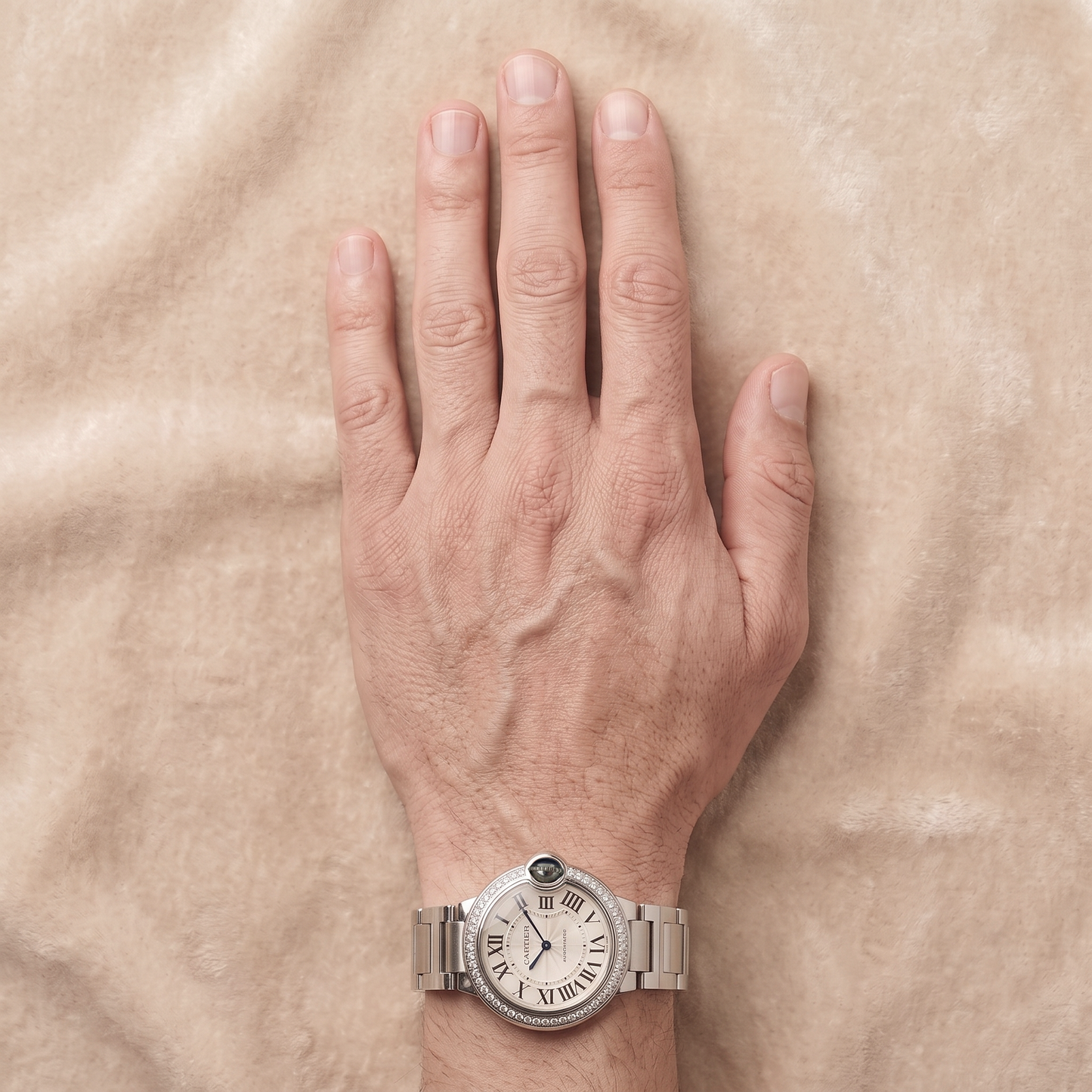Sterling Silver Diamante Orologio – -carati