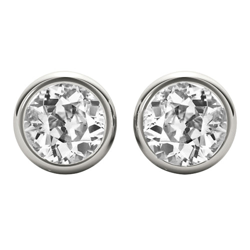 Raffinato Diamante Fine Orecchini a Lobo 3,50 carati – vista principale