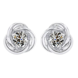 Diamante Fine Orecchini fatto a mano 1 carati – HarryChadEnt
