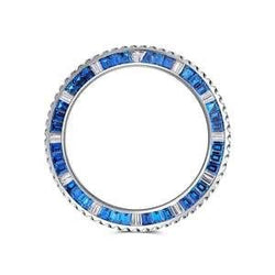 Uomo Zaffiro Blu Fiordaliso Orologio in Stainless Steel – carati