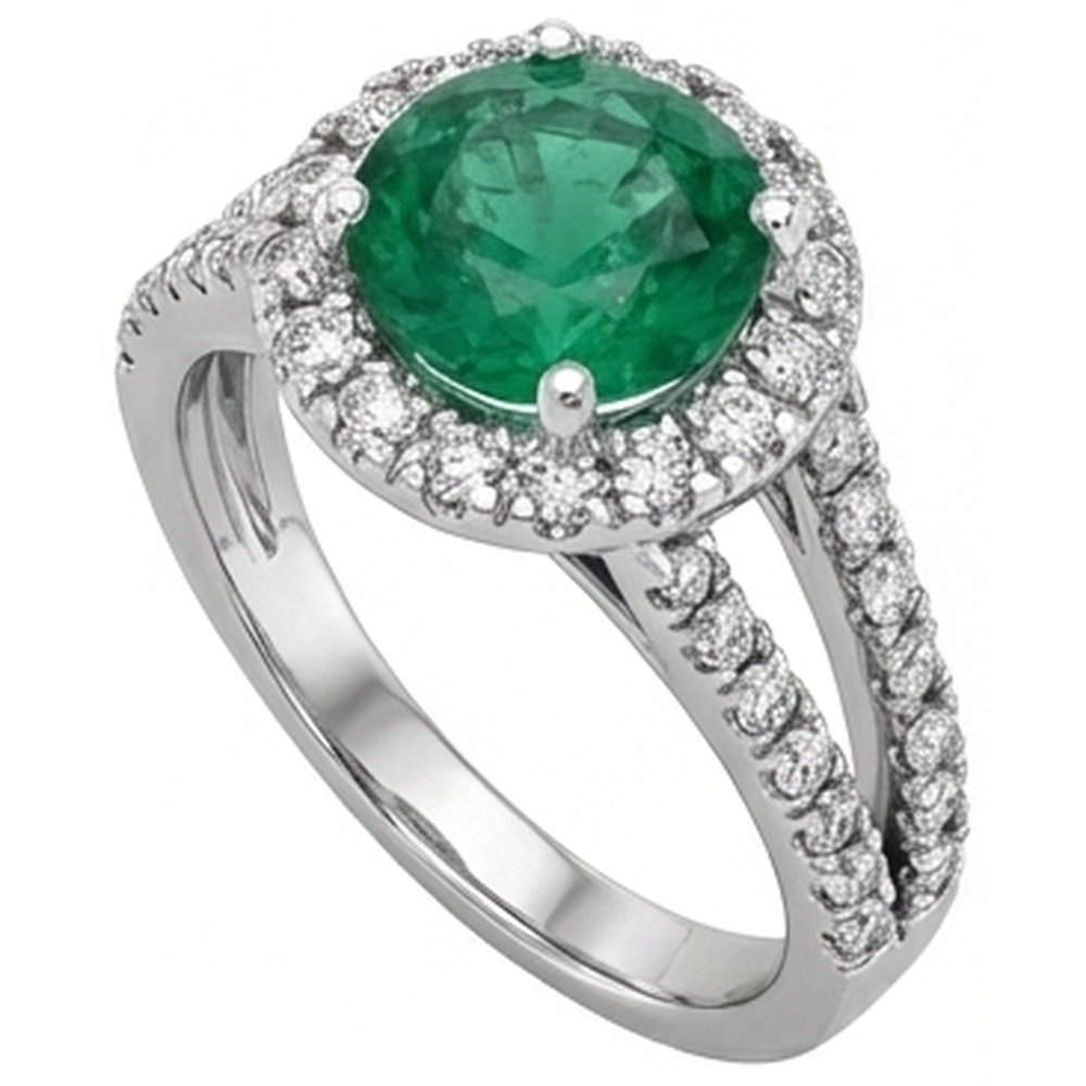 vero round diamante 3.80carati fede eternity dettaglio ravvicinato
