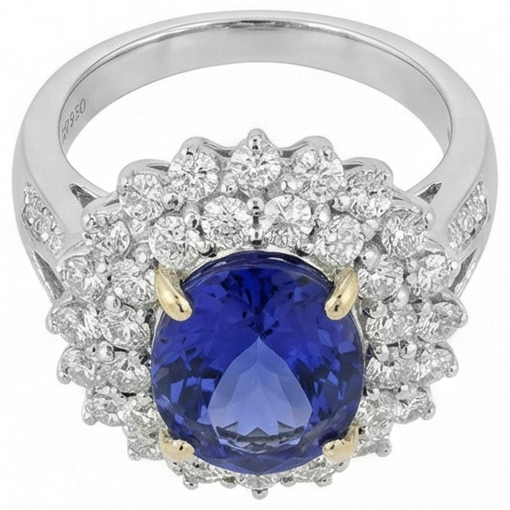 Tanzanite Anello Cocktail