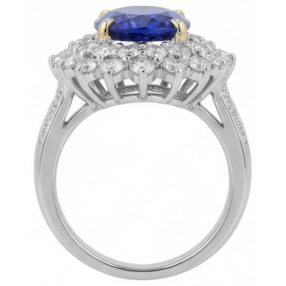 Tanzanite Anello Cocktail