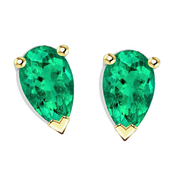 Alto di gamma Gemstone Earring 3 carati – vista principale