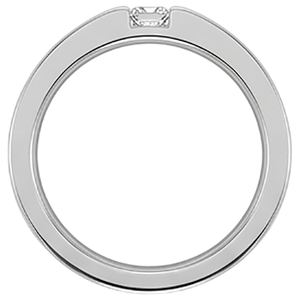 Tension Princess Vero Diamond Anello Anniversario Oro Bianco 14K 0.75 carati