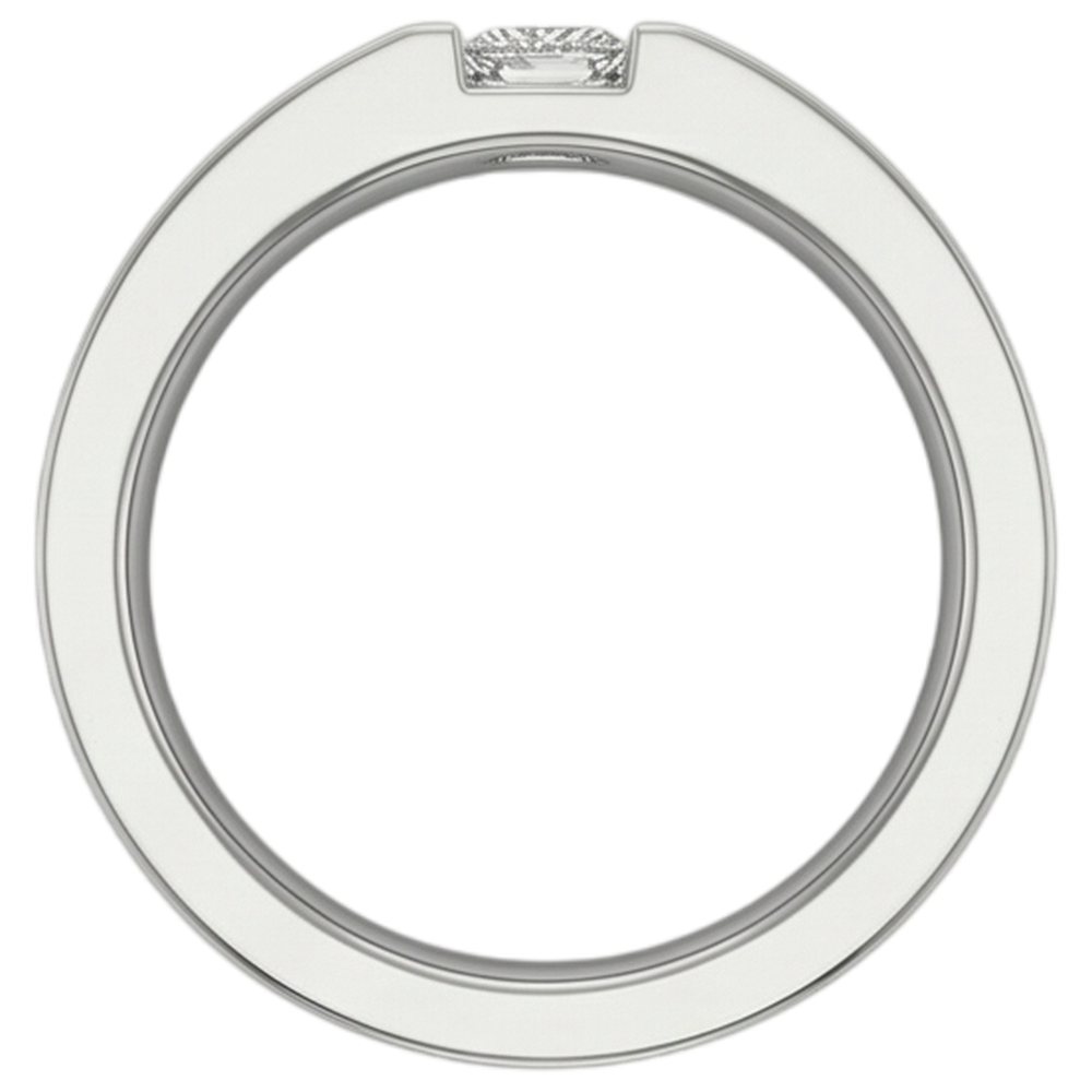 Tension Princess Vero Diamond Anello Anniversario Oro Bianco 14K 0.75 carati