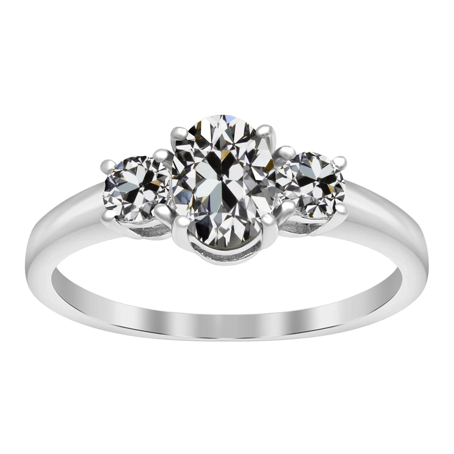 Sofisticato Diamante Fine Trilogia 3 carati – vista principale