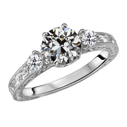 Brillante Trilogia – Anello Anniversario 2 carati Oro 14 Carati