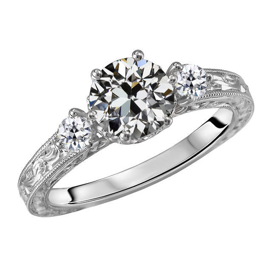 Brillante Trilogia 2 carati Oro 14 Carati Bianco – vista principale