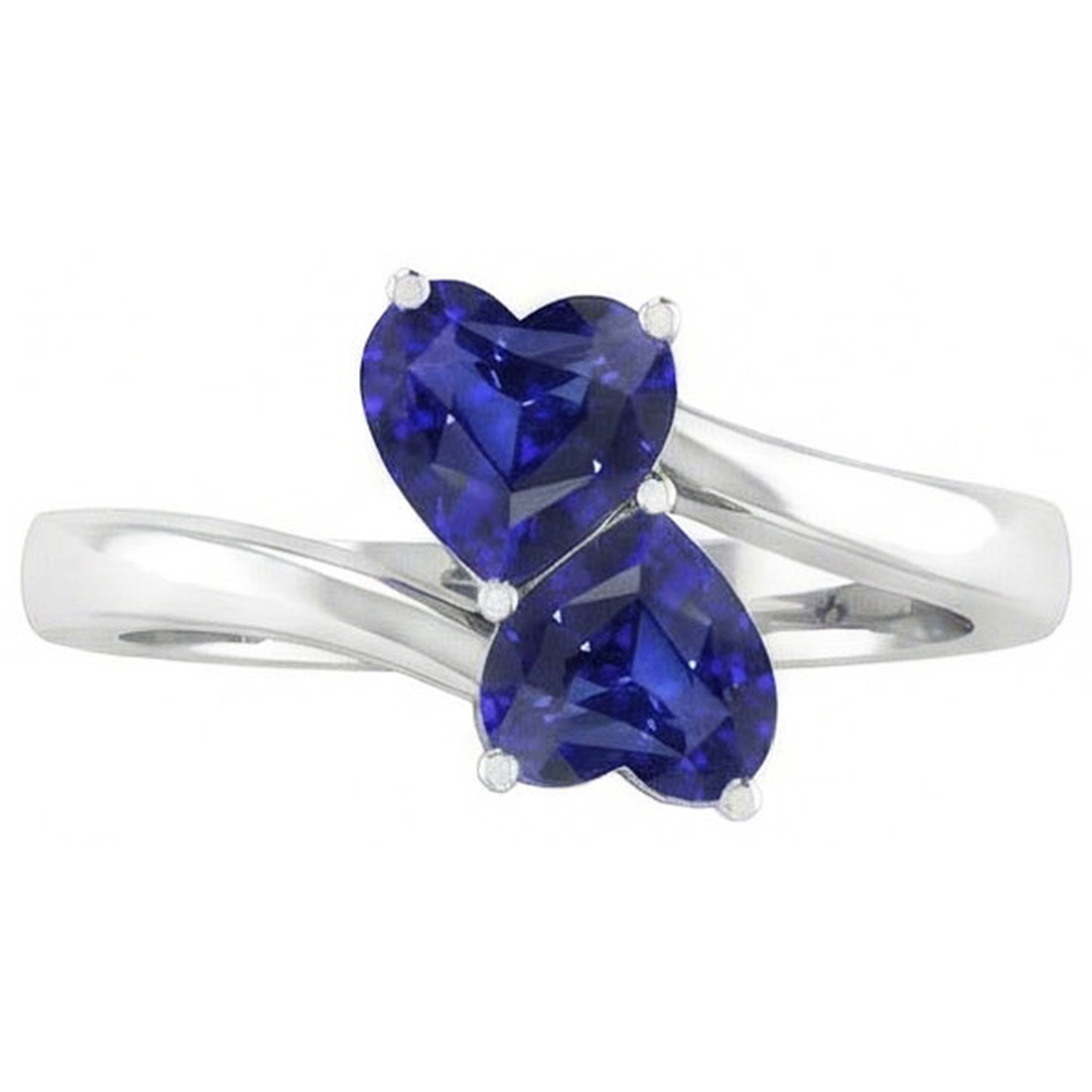 vero heart diamante 1.50carati anello vista di profilo