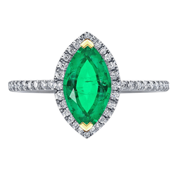 Elegante Anello con Gemma – Smeraldo Colombiano 2,50 carati