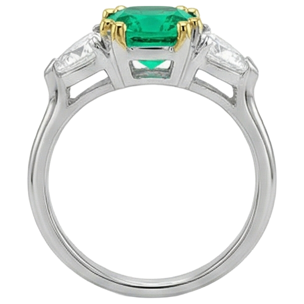 Fine Anello con Pietra Preziosa 1 carati – vista posteriore