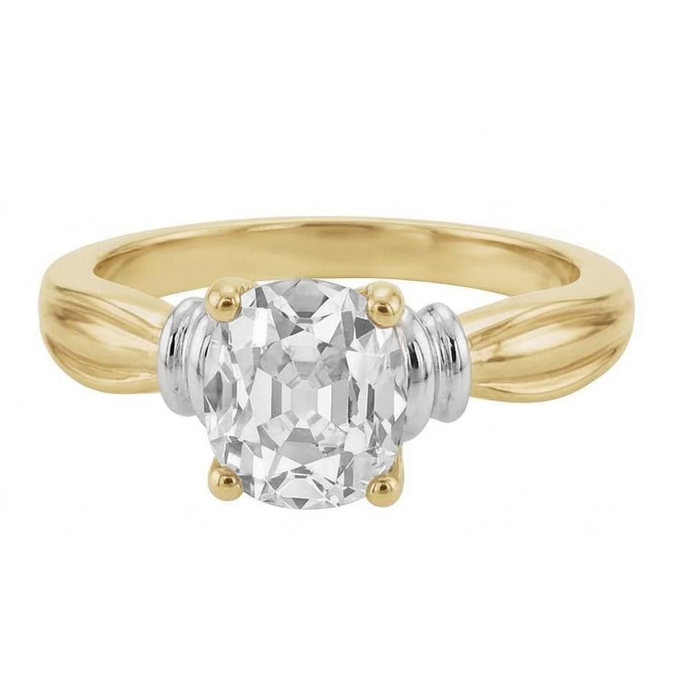 Diamante Anello Monopietra – vista angolare
