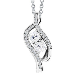 Brillante Pendente fatto a mano 3,50 carati | HarryChadEnt